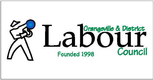 Orangeville & District Labour Council Logo